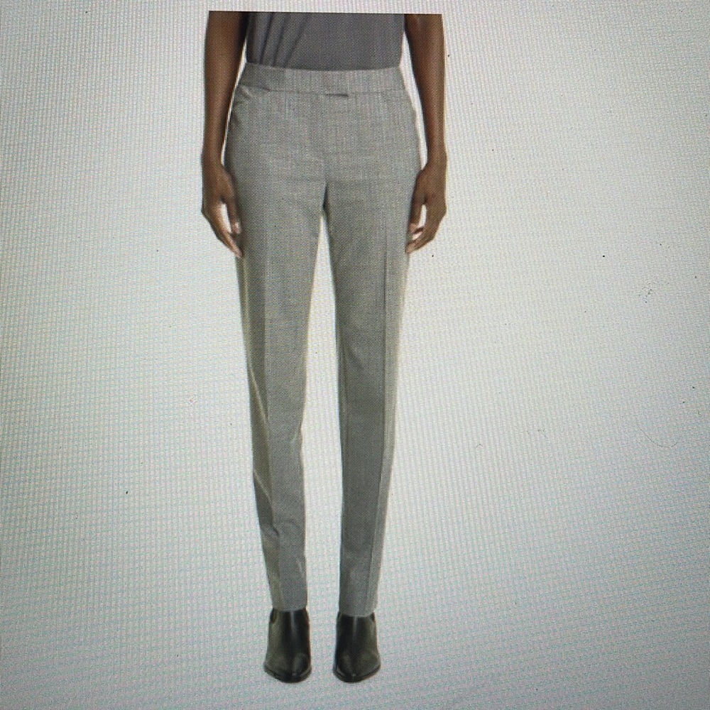 Lafayette 148 New York Irving Skinny Stretch Wool Pants​​​​